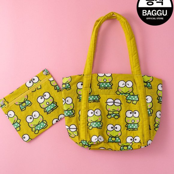 BAGGU Handbags - NWT BAGGU Mini Cloud Bag -  Keroppi, Sanrio Collab